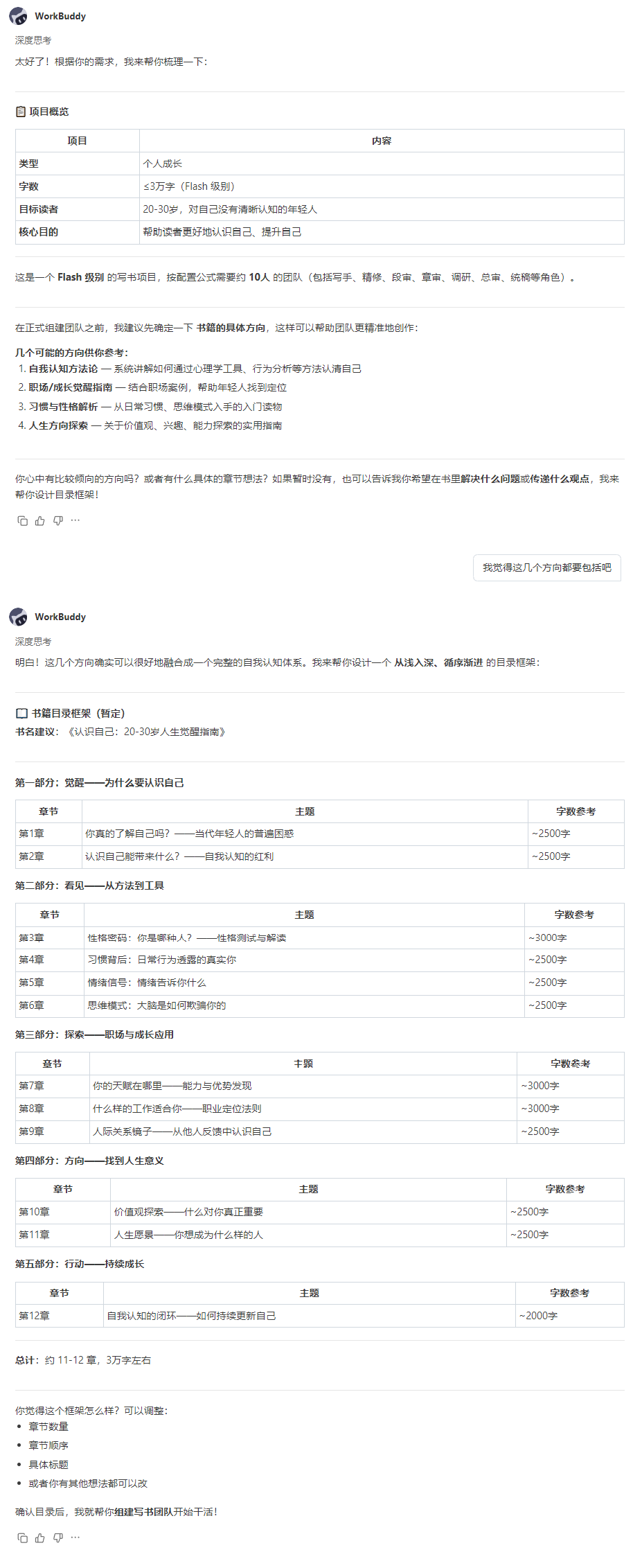 福帮手 BookWriter 产品能力展示